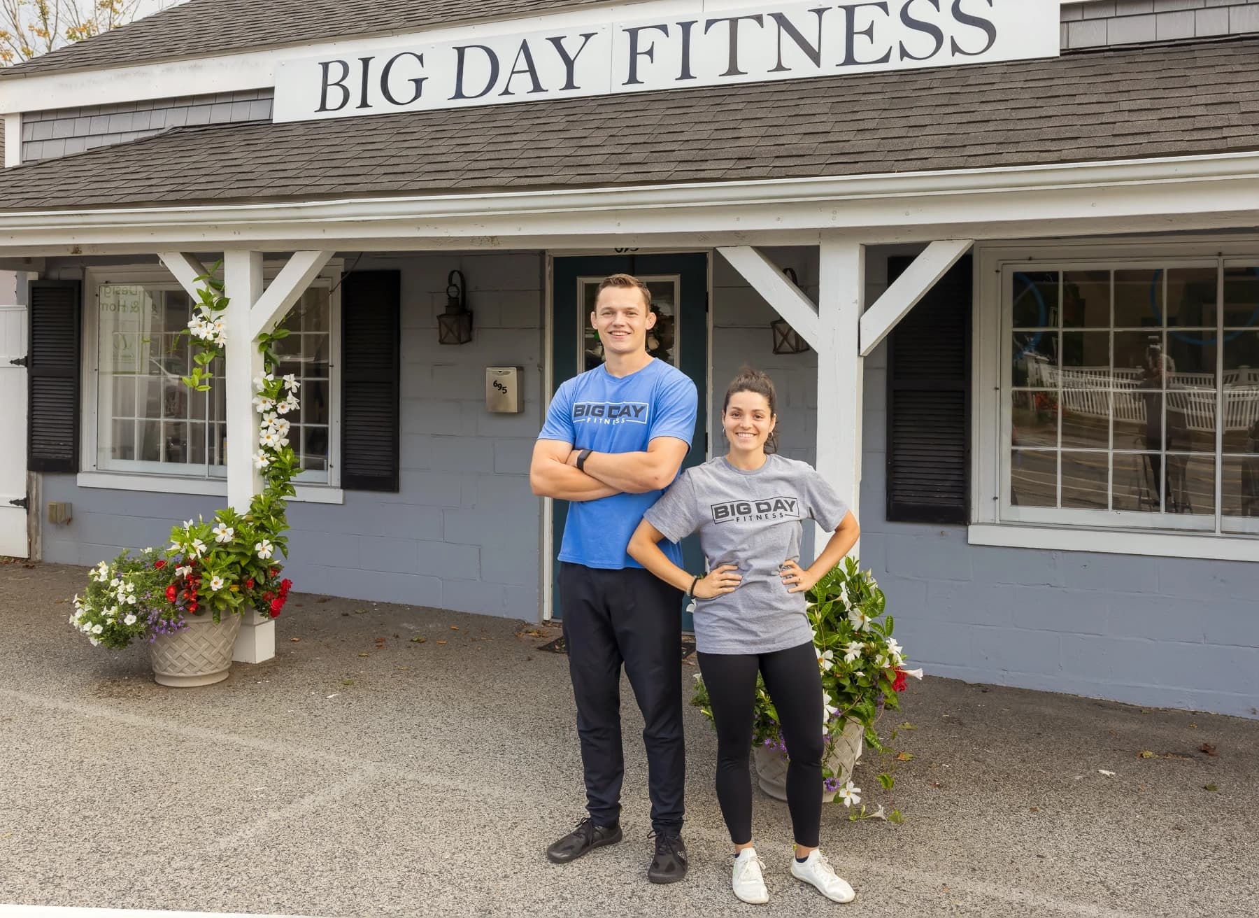 Members training together at Big Day Fitness gym